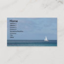 Suche nach segel weg visitenkarten Strand