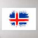 Suche nach island liebe poster Flagge