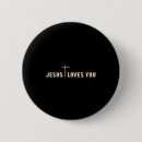 Suche nach jesus liebt dich buttons Gott