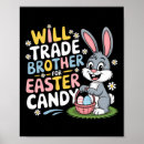 Suche nach osterhasen spaß poster Kaninchen