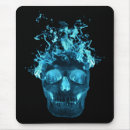 Suche nach blaue flamme mousepads Schädel