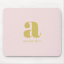Suche nach goldgelb mousepads Monogramm