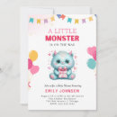 Suche nach monster baby einladungen Ungeheuer