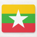 Suche nach myanmar mousepads Flagge