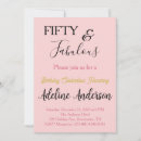 Suche nach fifty and fabulous birthday einladungen Elegante geburtstagsfeier