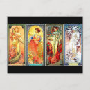 Suche nach seasons postkarten Jugendstil