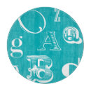 Suche nach buchstaben schneidebrettchen Blau