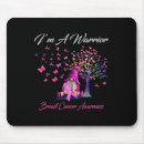 Suche nach brustkrebs krieger mousepads Band