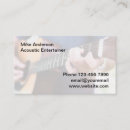 Suche nach akustikgitarre visitenkarten Musiker