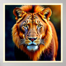Suche nach majestätischer löwe poster Großkatze