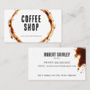Suche nach kaffee barista visitenkarten Cappuccino