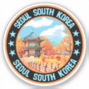 Suche nach seoul aufkleber Südkorea