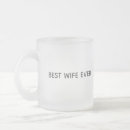 Suche nach beste ehefrau tassen Typografie