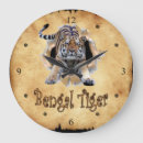 Suche nach bengalischer tiger wanduhren Wildtiere