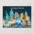 Suche nach vegas streifen postkarten Lichter