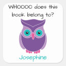 Suche nach lila eule aufkleber Für kinder