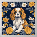 Suche nach cavalier king charles spaniel poster Vintag