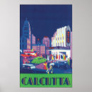 Suche nach kalkutta poster Vintag