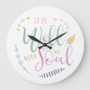 Suche nach glauben wanduhren Typografie