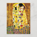 Suche nach gustav klimt the kiss postkarten Vintag
