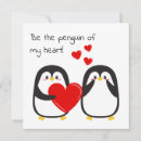 Suche nach herz pinguin liebe karten Niedlich