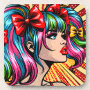 Suche nach pop art untersetzer Generativer inhalt