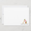 Suche nach monogramm a kleine grußkarten Jede person