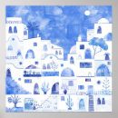 Suche nach insel poster Santorini