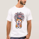 Suche nach patriotischer hund tshirts Unabhängigkeitstag