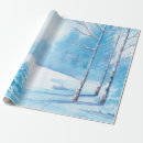 Suche nach winterlandschaften geschenkpapier Natur
