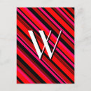 Suche nach bunte streifen postkarten Monogramm