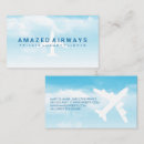 Suche nach blaues flugzeug visitenkarten Fliegen