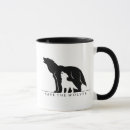 Suche nach schwarz weißer wolf tassen Tiere