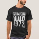 Suche nach geburtstag 1972 tshirts Retro