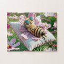 Suche nach honigbienen puzzle Blume