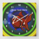 Suche nach fischen wanduhren Für sie