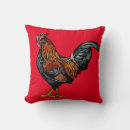 Suche nach rooster kissen Rot