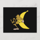 Suche nach affe mit banane postkarten Affen