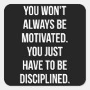 Suche nach disziplin aufkleber Motivation
