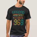 Suche nach legende seit 1968 tshirts 54