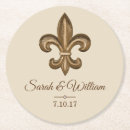 Suche nach französische lilie untersetzer Gold