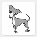 Suche nach des italienischen windhunds aufkleber Niedlich