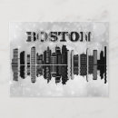 Suche nach boston skyline postkarten Retro