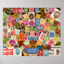 Suche nach vintage briefmarken poster Antike