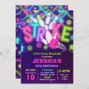 Suche nach kosmischer bowling einladungen Neon