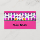 Suche nach blume der liebe visitenkarten Retro