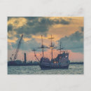 Suche nach piratenschiffe postkarten Sonnenuntergang