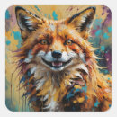 Suche nach glücklicher fuchs aufkleber Süß