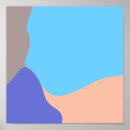 Suche nach bio formen poster Blau