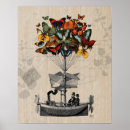 Suche nach luftschiffe poster Schmetterlingsfliege